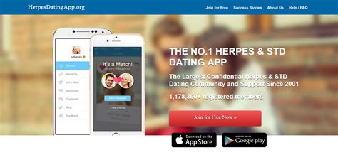 Dating app for people with herpes - The leading herpes dating site and app for over 1 Million singles with HSV-1, HSV-2. Join us and meet people living with genital herpes or cold sores now.